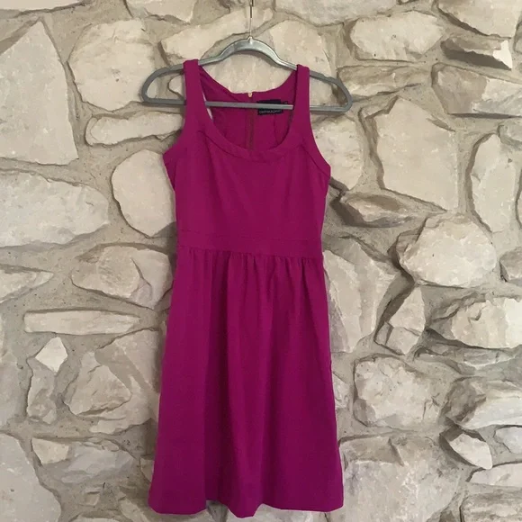 EUC Cynthia Rowley Magenta Fit & Flare Dress Size: Small (S) MSRP $138 - Picture 4 of 11